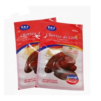 Custom Printed Reusable Vacuum Seal Zip Lock Snack Makanan Daging Sapi Kantong Kemasan Jerky