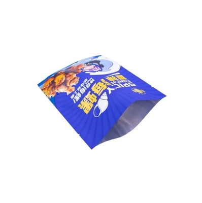 Custom Logo Glossy Plastic Sachet Spicy Conch Food Packaging Sealing Bag Heat Seal Bags 3 Side Seal Bag