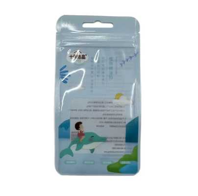 Kantong Segel Kental Ukuran Khusus Tanaman Minyak Esensial Buckle Zipper Bag Tear Easy Tear Stand Alone Bag