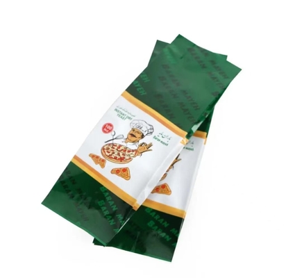 Custom Printed Matte Side Gusset Aluminium Foil Mylar Bag Yeast Food Packaging Kantong Plastik