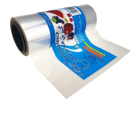 Tas Kemasan Keripik Food Grade Cetak Kustom Gulungan Laminasi Kantong Plastik PET Roll Mylar Aluminium Packaging Foil Film Roll