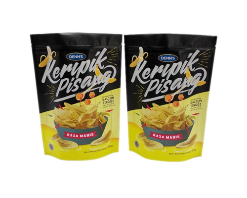 Heat Seal Food Grade Tas Foil Cetak Kustom Penyimpanan Makanan Ritsleting Kantong Makanan Tas Stand Up