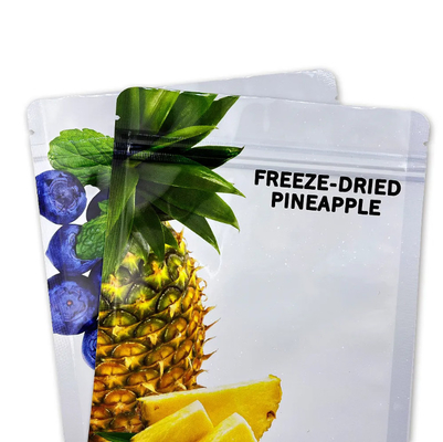 Glossy Stand Up Zipper Bag Untuk Freeze Dried Fruit Packaging Bag Print Food PE Heat Seal Digital Printing Cake Bag Retort Bag