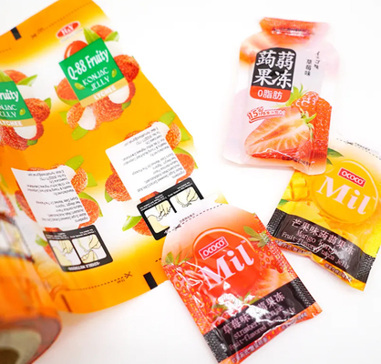 Custom Print Jelly Bag Snacks Packing Otomatis Kentang Kripik Packing Rolls Laminated Pe Food Packing Roll Film