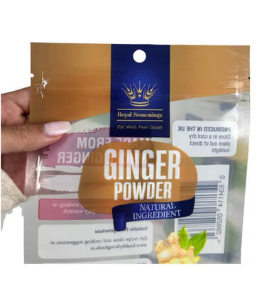 Custom Printed Sachet Laminated 3 Side Seal Plastik Bag Spice Seasoning Sachet Edible Packaging Ziplock Mylar Bag