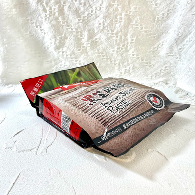 OEM Custom Size BOPP Side Gusset Pouch Aluminium Foil Dilapisi Warna Cetak Sesame Food Packaging Bags Bahan PE Panas