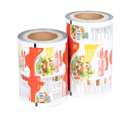 Cetak kustom film pengemasan otomatis aluminium foil mencetak ayam bubuk bumbu camilan chips chips makanan roll film