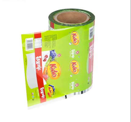 Kemasan Makanan Disesuaikan Plastik Film Roll Nachos Pita Chips Makanan Fleksibel Kemasan Film Roll Plastik Laminasi Otomatis