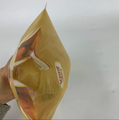 Eco Friendly Plastic Bag yang Bisa Ditutup Kembali Buah Bean Flour Candy Cookies Snack Package Bag Stand Up Zipper Bag Untuk Makanan