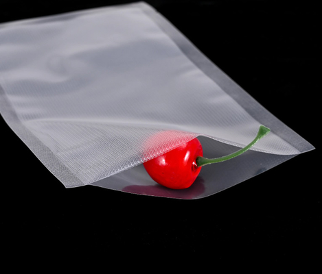 Grosir 3 sisi disegel kantong pengemasan vakum harga pabrik makanan kelas nilon retort kantong untuk makanan beku dengan tear notch