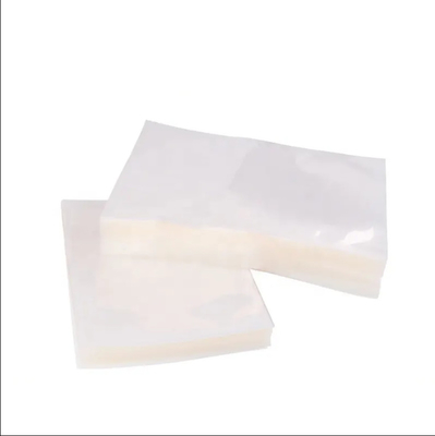 Di dalam stok dan kustom jelas transparan nilon PE berlapis plastik penyimpanan makanan kemasan ruang vakum sealer tas