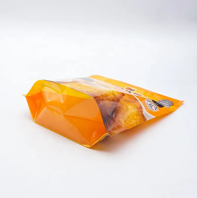 Custom beku berdiri kantong Daur Ulang Panggang Goreng Makanan Kemasan Kantong Dengan Zipper