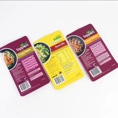 Custom Printed Single Serve Bag Kopi Besar Pengemasan Untuk Open Bags Kopi Foil Four Side Seal Bag Tanpa Zipper
