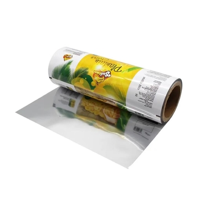 Pabrik Film Makanan Plastik Percetakan Disesuaikan Gulung Plastik Kantong Kecil Film Kemasan Makanan ringan / Keripik Kentang
