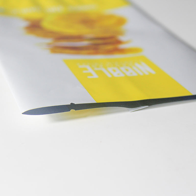 Digital Printing Custom Printed Plastic Aluminium Foil Bag Coffee Snack Tiga Sisi Segel Tas Datar Tas Belakang Segel Tas