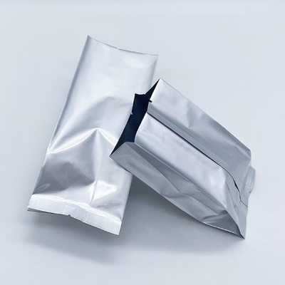 Grosir Uap Aluminium PE tahan kelembaban kantong Laminated Seal Panas Sisi Gusset kantong vakum Aluminium Foil Untuk penyimpanan