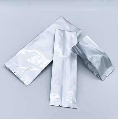 Grosir Uap Aluminium PE tahan kelembaban kantong Laminated Seal Panas Sisi Gusset kantong vakum Aluminium Foil Untuk penyimpanan