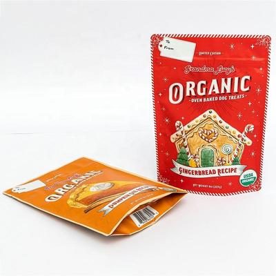 Kemasan Produk Kantong Berdiri/Kemasan Aluminium Foil Kantong Penyimpanan Makanan dengan Zip Lock