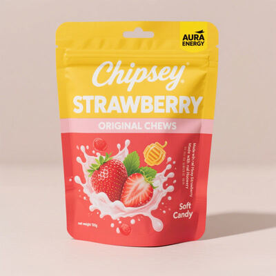 Custom Print Package Zip Lock Aluminium Stand Up Bag Candy Bag Food Packaging Stand Up Bag Dried Fruit Snacks Zipper Bag