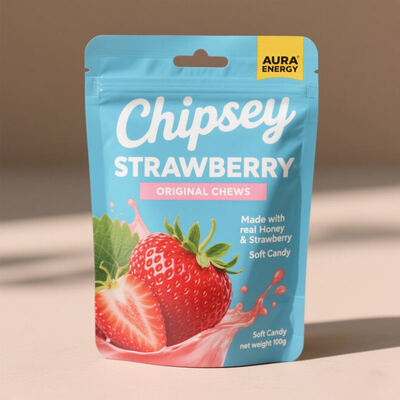 Custom Print Package Zip Lock Aluminium Stand Up Bag Candy Bag Food Packaging Stand Up Bag Dried Fruit Snacks Zipper Bag