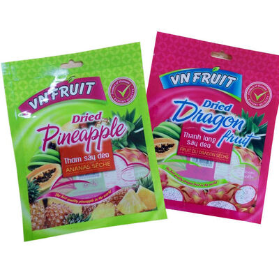 Digital Print Food Grade Three Side Heat Seal Vacuum Storage Mango segar Raspberry Berries Blueberry Flat Bag Frozen Fruit Bag