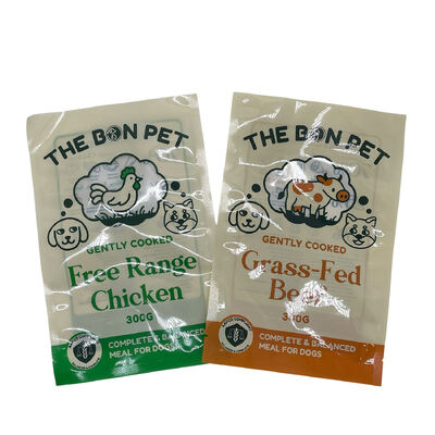 Kantong Segel Tiga Sisi Cetak Kustom Cocok Untuk Pengemasan Makanan Termasuk Makanan Ringan Permen Kopi Teh Bubuk Dan Makanan Kering Dengan Takik Sobek Dan Resleting