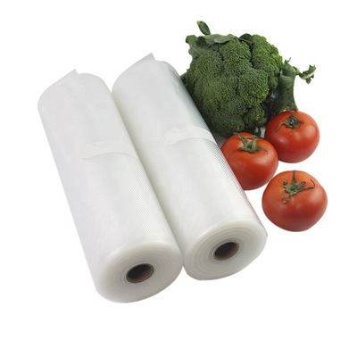 OEM Transparan Food Vacuum Sealer Bag Makanan Biodegradable Vacuum Food Saver Bag Roll