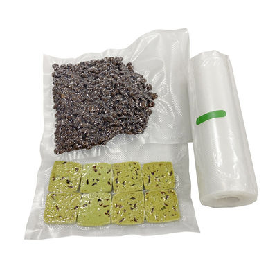 OEM Transparan Food Vacuum Sealer Bag Makanan Biodegradable Vacuum Food Saver Bag Roll