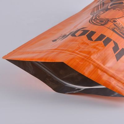 UV Surface SGS PET Stand Up Zipper Pouch Bags Untuk Fruit Gummy Candy