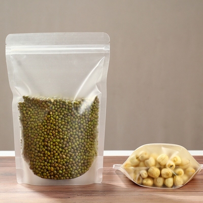 Plastik Resealable Doypack k Stand Up Pouch Kemasan Penyimpanan Makanan Kopi