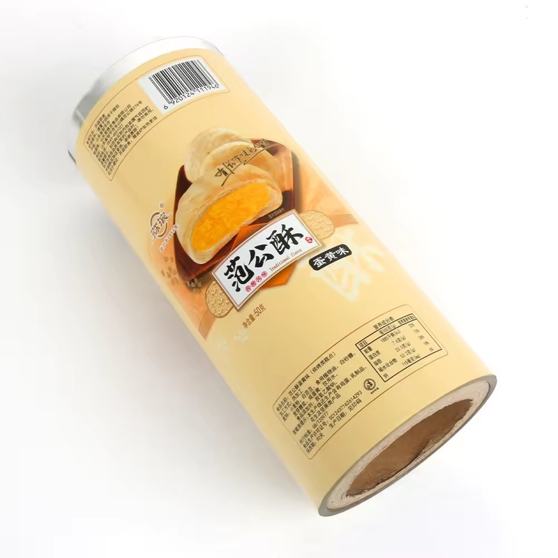 New Food Fast Continuous Roll Aluminium Fleksibel BOPP CPP Film Plastik Roll Kopi Stick Susu Teh Powder Sachet Roll Film