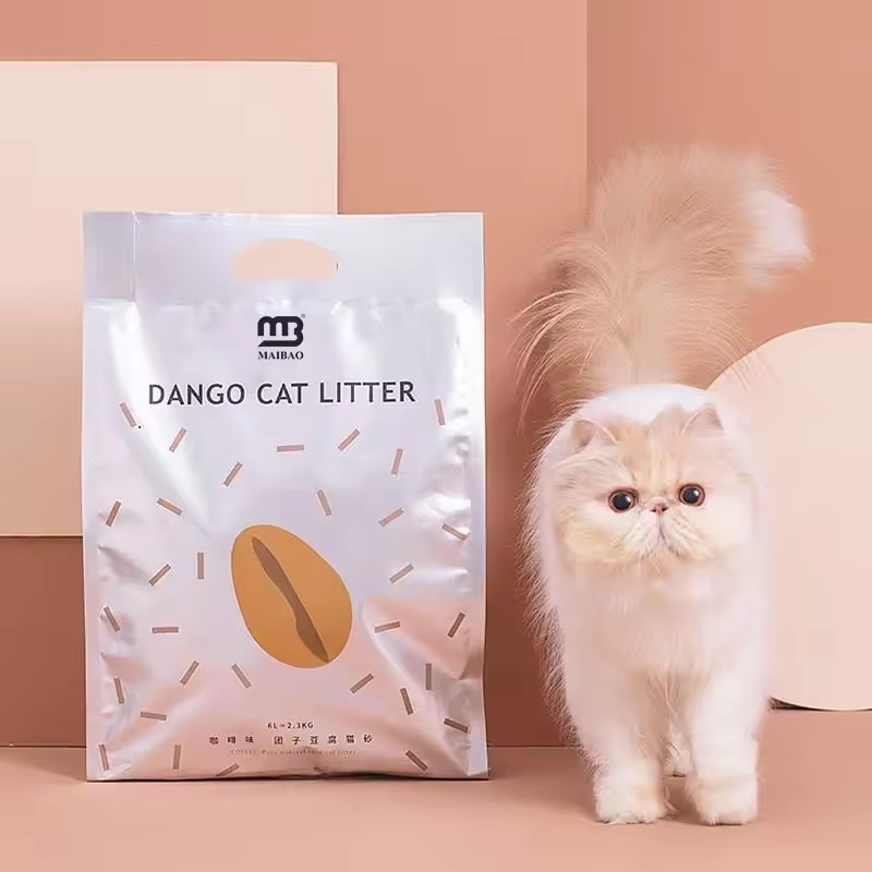 2kg 5kg 10kg 15kg Plastik Matt Aluminium Kemasan Datar Bagian Bawah Zip Lock Pet Dog Food Bags