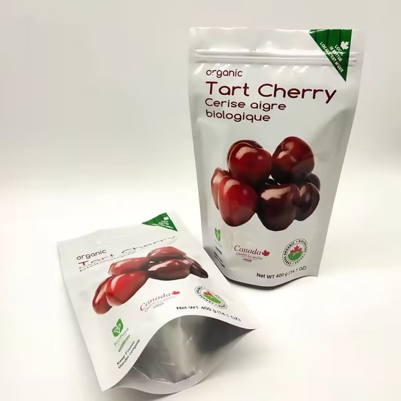 Kemasan Zipper Proof Stand Up Bags Mylar Flav Cherry Rings Beras Asam Strawberry Pisang Sabuk Tas