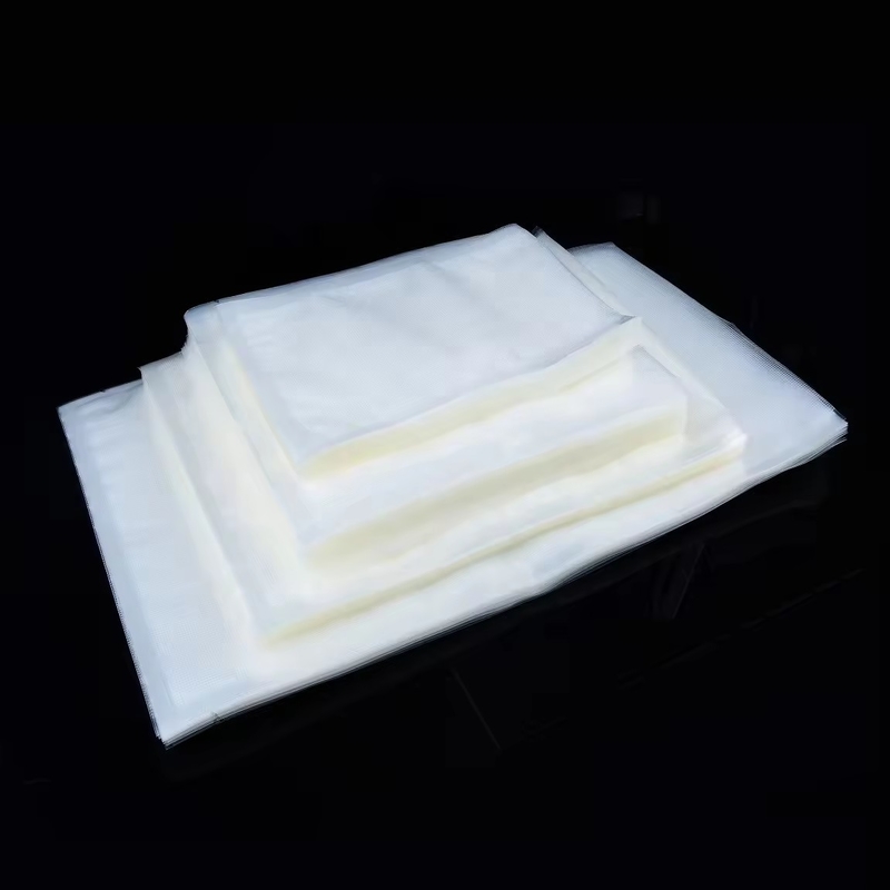 Heavy Duty Transparent Vacuum Embossed Sealer Bags For Food Saver Nylon Plastic Packaging Bag Besar Sealer Vacuum yang Jelas