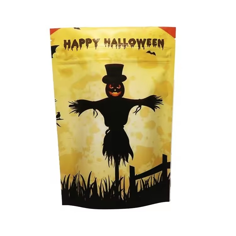 Digital Printing Plastic Mylar Berbagai Makanan Makanan Packing Bag Dengan Aluminium Foil Child Proof Mylar Bags