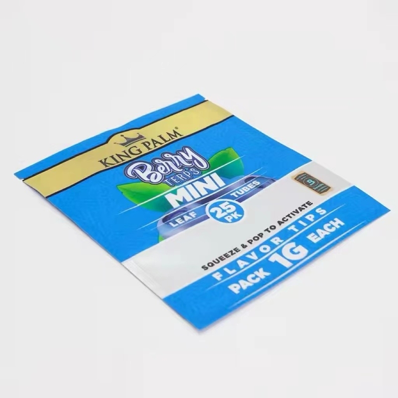 Pencetakan Digital 3.5g 7g 14g 28g Bau Proof Mylar Bags Child Proof Aluminium Foil Resalable Tiga Sisi Sealing Bags