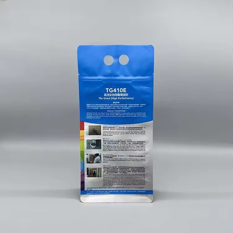 Flat Bottom Zipper Aluminium Foil Side Gusset Plastic Bag Untuk Detergent Powder Chemical Packaging Bags