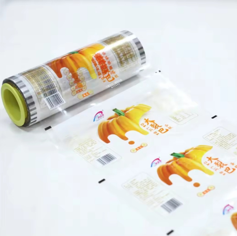 Kualitas tinggi bahan makanan transparan Plastik Film Roll Untuk Pengemasan Percetakan kustom Pengemasan LDPE/OPP/PE Wrapping Roll Film