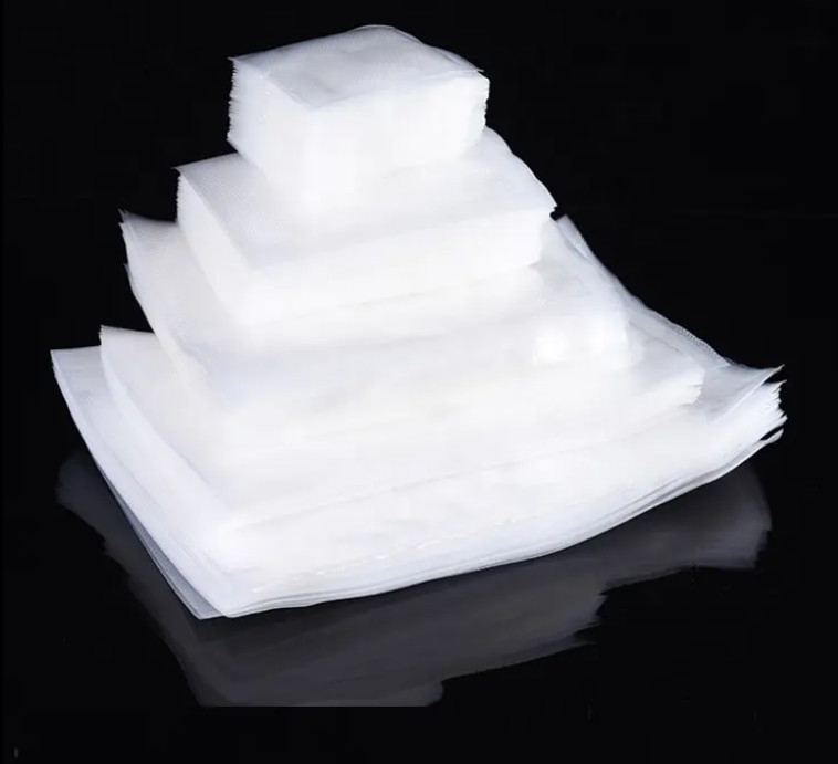 Kebocoran Proof Food Grade Laminated Transparent Nylon Fish Seafood Plastic Packaging Heat Seal Vacuum Seal Bags