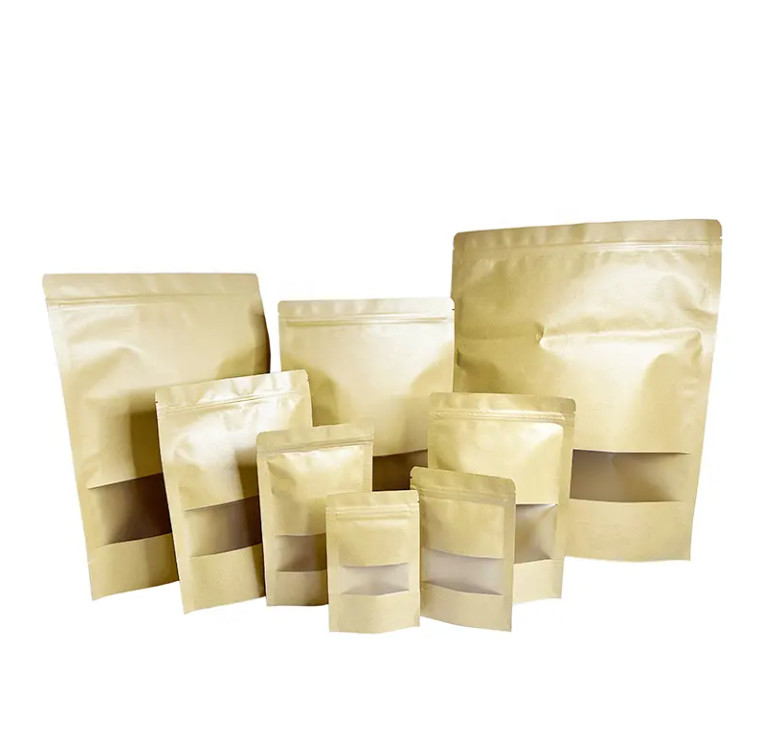 Stand Up Pouches Bags Zip Lock Food Storage Bags Untuk Produk Kemasan