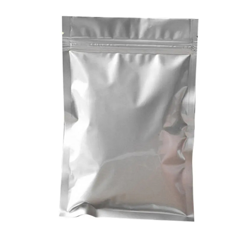 Hotsale Food Grade Plastic Sealing Sealing Zipper Silver Pouch Mylar Zip Lock Packaging Print Custom Aluminium Bag