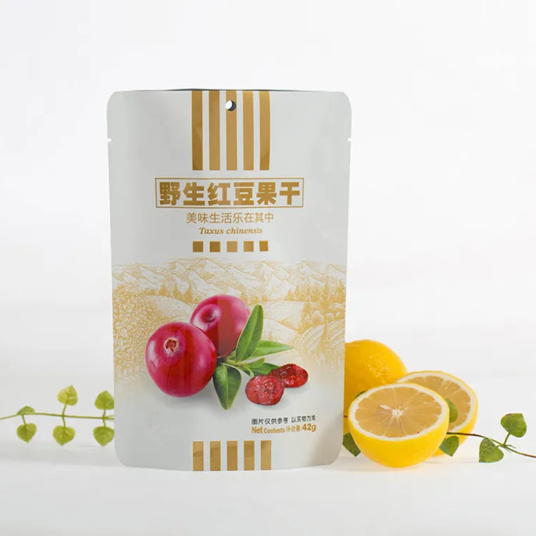 Custom Print Matt Aluminium Foil Plastik Sachet Food Packaging Buah Doypack Zipper Bags Stand Up Bag Food Bags