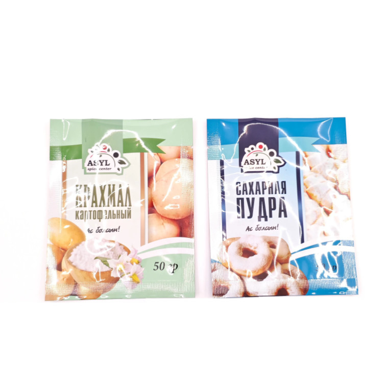 Produsen Grosir Tas Cetak Custom Kualitas Tinggi Tas Segel Tiga Sisi Makanan ringan Tas Kemasan Untuk Makanan ringan Permen Gula