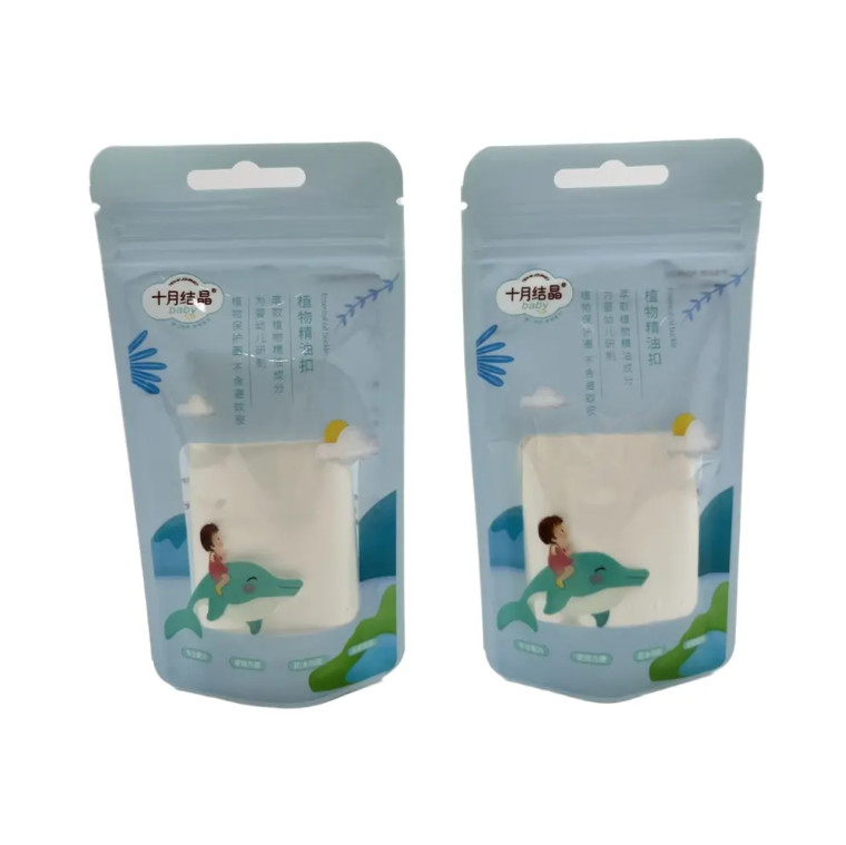 Kantong Segel Kental Ukuran Khusus Tanaman Minyak Esensial Buckle Zipper Bag Tear Easy Tear Stand Alone Bag
