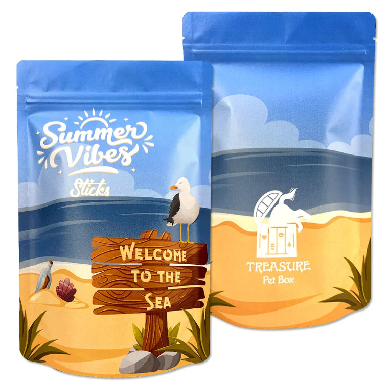 Pencetakan Kantong Plastik Produsen Pencetakan Lengkap Stand Up Zip Lock Pouch Mylar Packaging Bag