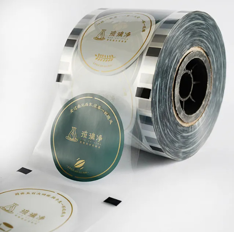 Custom Disposable Bubble Tea Cup Sealing Film Kualitas Tinggi Custom Sealing Film Untuk Milk Tea Cup