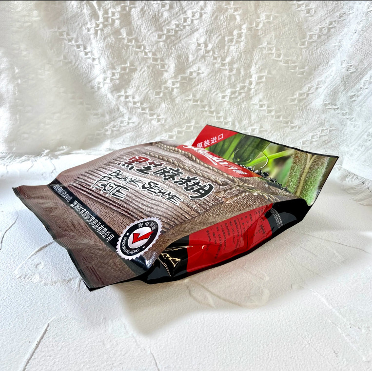 OEM Custom Size BOPP Side Gusset Pouch Aluminium Foil Dilapisi Warna Cetak Sesame Food Packaging Bags Bahan PE Panas